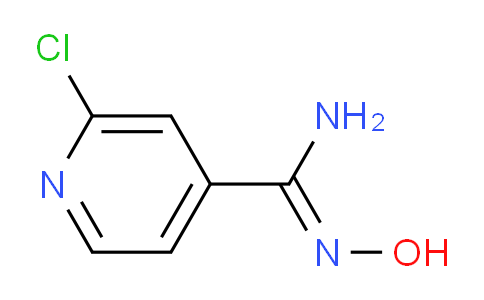CAS No. 857653-85-1, 2-Chloro-N'-hydroxyisonicotinimidamide