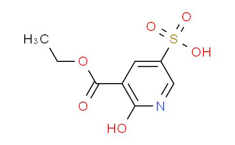 CAS No. 334708-06-4, 5-(Ethoxycarbonyl)-6-hydroxypyridine-3-sulfonic acid