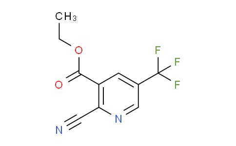 CAS No. 1192263-82-3, Ethyl 2-cyano-5-(trifluoromethyl)nicotinate