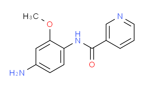 CAS No. 552814-16-1, N-(4-Amino-2-methoxyphenyl)nicotinamide