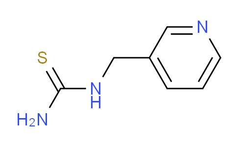 CAS No. 73161-70-3, 1-(Pyridin-3-ylmethyl)thiourea