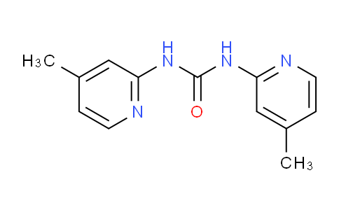 CAS No. 92023-86-4, 1,3-Bis(4-methylpyridin-2-yl)urea