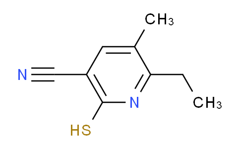 CAS No. 290299-51-3, 6-Ethyl-2-mercapto-5-methyl-nicotinonitrile
