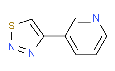 CAS No. 18212-27-6, 4-(pyridin-3-yl)-1,2,3-thiadiazole