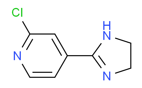 CAS No. 1086397-63-8, 2-Chloro-4-(4,5-dihydro-1H-imidazol-2-yl)pyridine