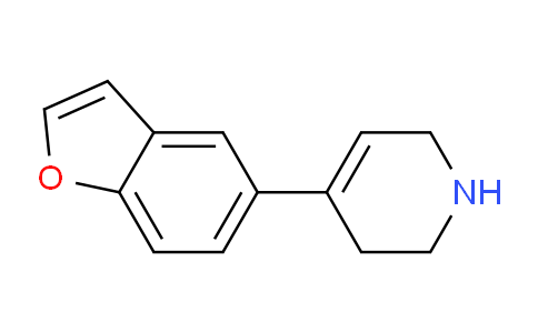 CAS No. 158984-63-5, 4-(5-Benzofuranyl)-1,2,3,6-tetrahydropyridine