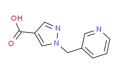 CAS No. 1153373-34-2, 1-(Pyridin-3-ylmethyl)-1H-pyrazole-4-carboxylic acid