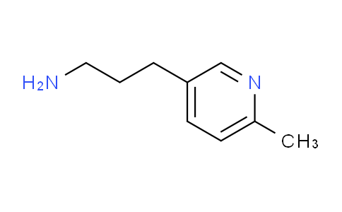 CAS No. 1060806-38-3, 3-(6-Methylpyridin-3-yl)propan-1-amine