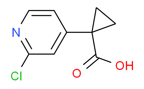 CAS No. 1060811-78-0, 1-(2-Chloropyridin-4-yl)cyclopropanecarboxylic acid
