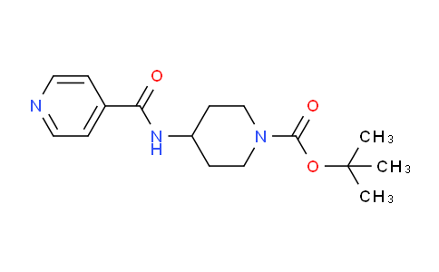 CAS No. 1233958-89-8, tert-Butyl 4-(isonicotinamido)piperidine-1-carboxylate
