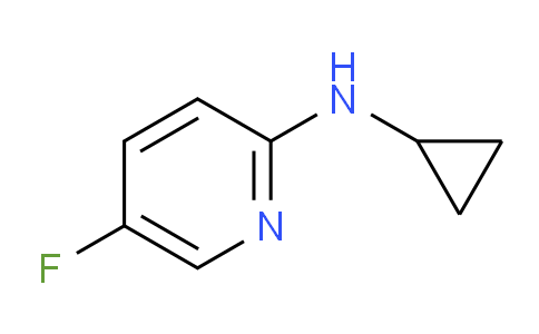 CAS No. 1251244-04-8, N-Cyclopropyl-5-fluoropyridin-2-amine