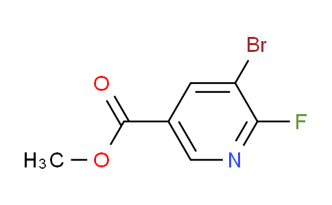CAS No. 405939-62-0, Methyl 5-bromo-6-fluoronicotinate