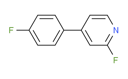 CAS No. 1214383-71-7, 2-Fluoro-4-(4-fluorophenyl)pyridine