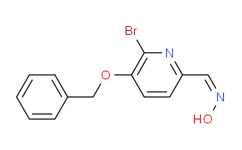 CAS No. 1228670-37-8, (Z)-5-(Benzyloxy)-6-bromopicolinaldehyde oxime