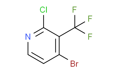 CAS No. 1211589-92-2, 4-Bromo-2-chloro-3-trifluoromethylpyridine
