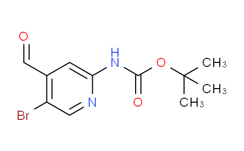 CAS No. 1260667-46-6, tert-butyl (5-bromo-4-formylpyridin-2-yl)carbamate