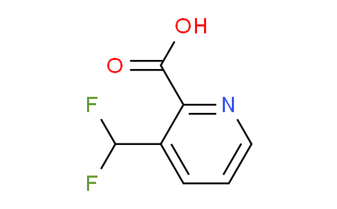CAS No. 1256794-75-8, 3-(Difluoromethyl)picolinic acid