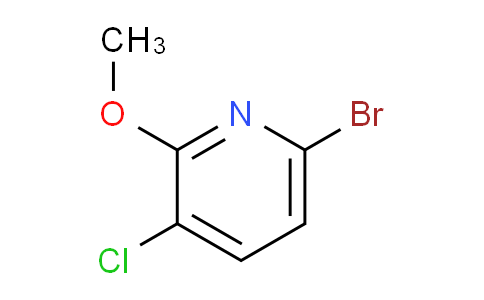 CAS No. 1256810-58-8, 6-Bromo-3-chloro-2-methoxypyridine