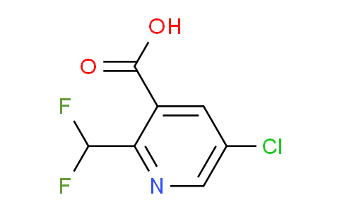 CAS No. 1256794-46-3, 5-Chloro-2-(difluoromethyl)nicotinic acid