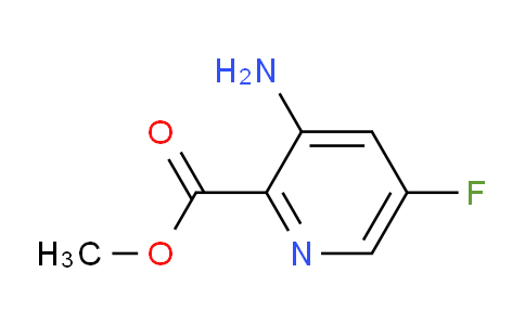 CAS No. 1052714-11-0, Methyl 3-amino-5-fluoropicolinate