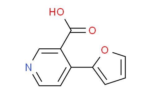 CAS No. 1261961-41-4, 4-(Furan-2-yl)nicotinic acid
