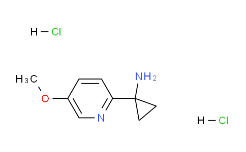 CAS No. 1384264-66-7, 1-(5-Methoxypyridin-2-yl)cyclopropanamine dihydrochloride
