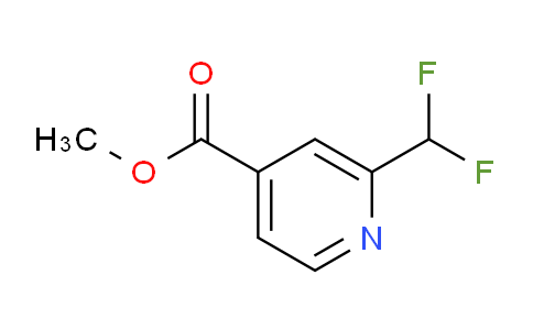 CAS No. 1251844-44-6, Methyl 2-(difluoromethyl)isonicotinate