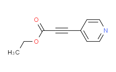 CAS No. 66869-71-4, ethyl 3-(pyridin-4-yl)propiolate