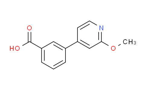 CAS No. 1554504-76-5, 3-(2-Methoxypyridin-4-yl)benzoic acid