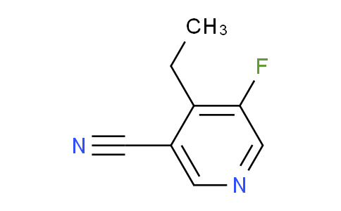 CAS No. 1428262-87-6, 4-Ethyl-5-fluoronicotinonitrile