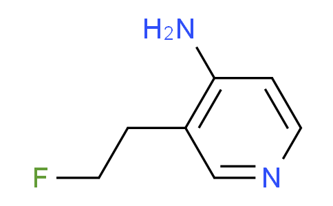 CAS No. 1491229-66-3, 3-(2-Fluoroethyl)pyridin-4-amine