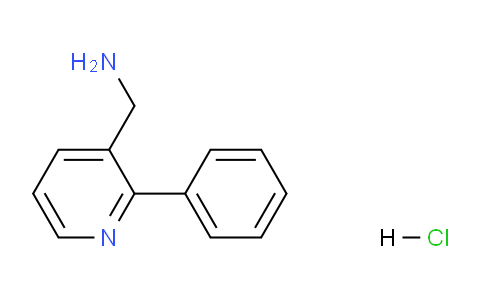 CAS No. 1616106-95-6, (2-Phenylpyridin-3-yl)methanamine hydrochloride
