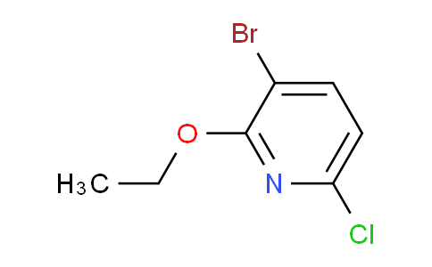 CAS No. 1256825-56-5, 3-Bromo-6-chloro-2-ethoxypyridine
