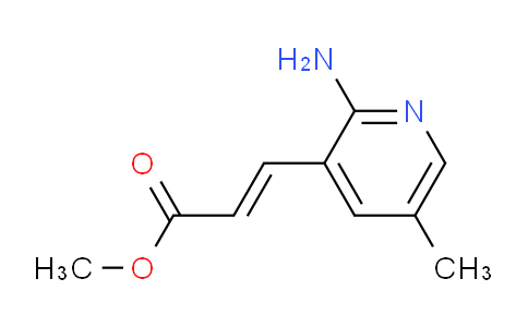 CAS No. 1228670-24-3, Methyl 3-(2-amino-5-methylpyridin-3-yl)acrylate