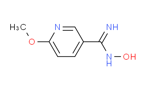 CAS No. 478490-01-6, N-Hydroxy-6-methoxynicotinimidamide