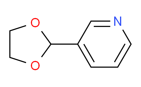 CAS No. 5740-72-7, 3-(1,3-Dioxolan-2-yl)pyridine