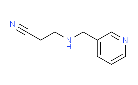 CAS No. 33611-48-2, 3-((Pyridin-3-ylmethyl)amino)propanenitrile