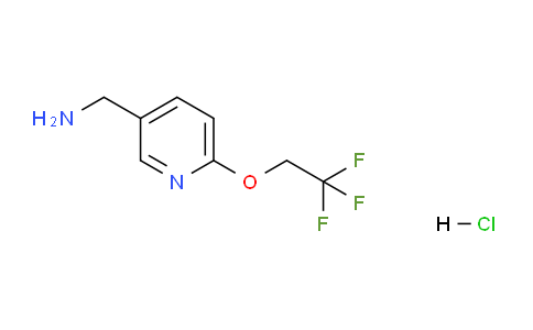 CAS No. 1373867-21-0, (6-(2,2,2-Trifluoroethoxy)pyridin-3-yl)methanamine hydrochloride