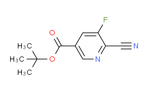 CAS No. 1341034-64-7, tert-Butyl 6-cyano-5-fluoronicotinate