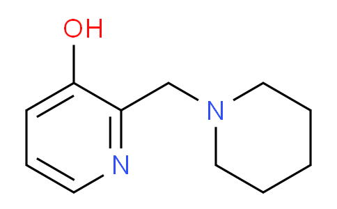 CAS No. 2168-16-3, 2-(Piperidin-1-ylmethyl)pyridin-3-ol