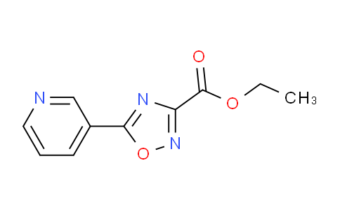 CAS No. 151098-17-8, Ethyl 5-(pyridin-3-yl)-1,2,4-oxadiazole-3-carboxylate