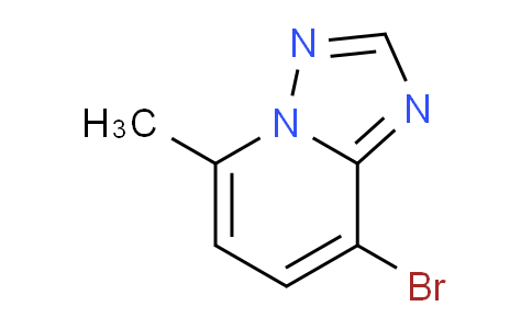 CAS No. 1172341-29-5, 8-bromo-5-methyl-[1,2,4]triazolo[1,5-a]pyridine