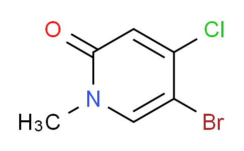CAS No. 1509933-98-5, 5-bromo-4-chloro-1-methylpyridin-2-one