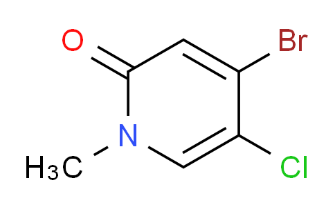 CAS No. 1785263-12-8, 4-bromo-5-chloro-1-methylpyridin-2-one