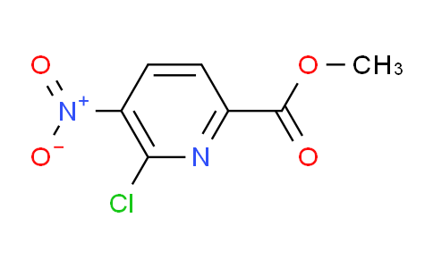 CAS No. 1803583-09-6, methyl 6-chloro-5-nitropyridine-2-carboxylate