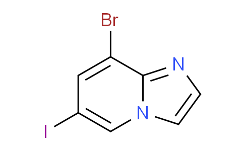 CAS No. 1823379-07-2, 8-bromo-6-iodoimidazo[1,2-a]pyridine