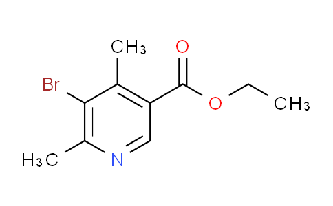 CAS No. 2091829-77-3, ethyl 5-bromo-4,6-dimethylpyridine-3-carboxylate