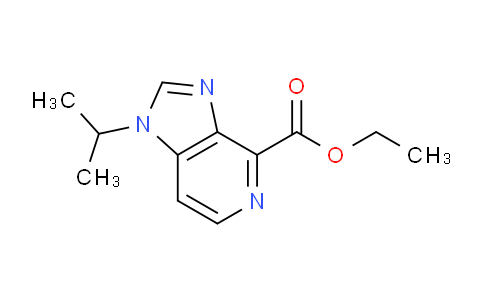 CAS No. 2120690-30-2, ethyl 1-propan-2-ylimidazo[4,5-c]pyridine-4-carboxylate