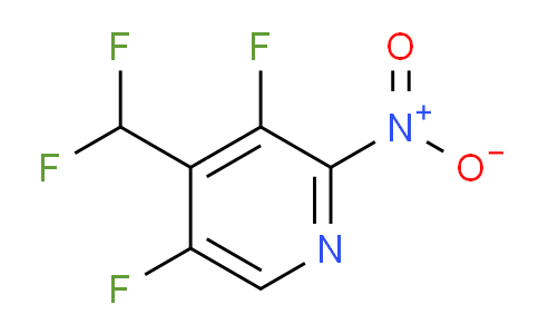 CAS No. 1806894-57-4, 4-(difluoromethyl)-3,5-difluoro-2-nitropyridine
