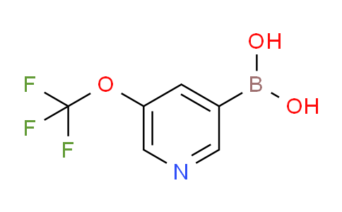 CAS No. 1293389-50-0, [5-(trifluoromethoxy)pyridin-3-yl]boronic acid